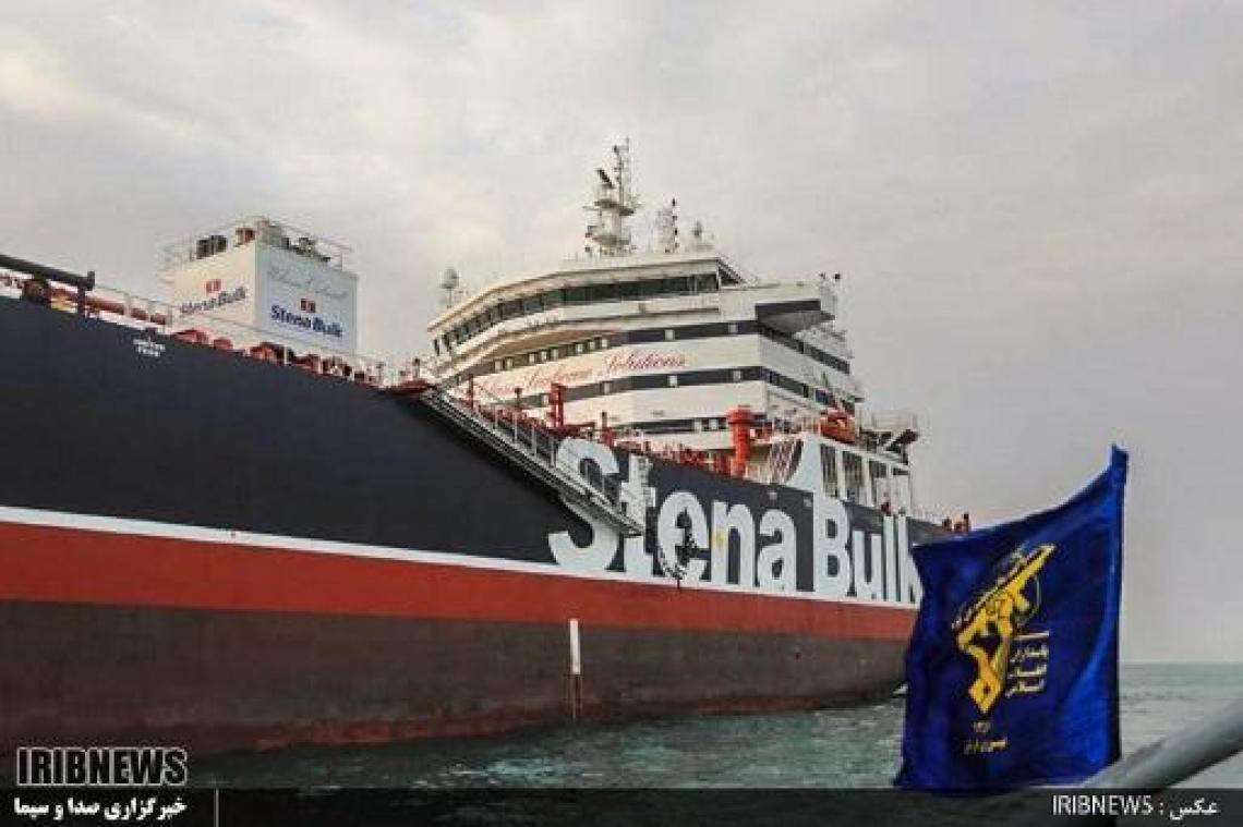 Vastgehouden Britse olietanker verlaat Iran