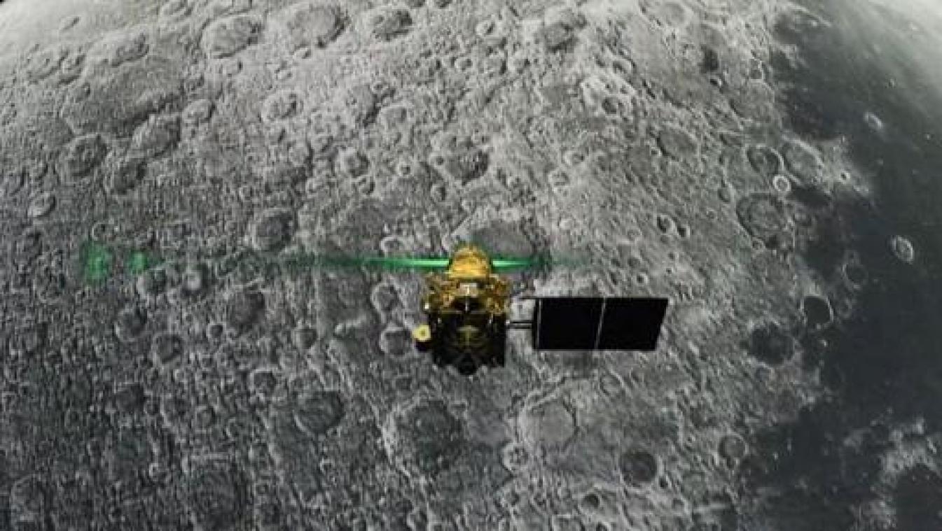 Indiase maansonde maakte "harde landing"