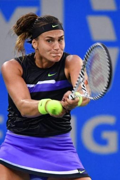 Titelverdedigster Aryna Sabalenka houdt 's werelds nummer 1 Barty uit finale