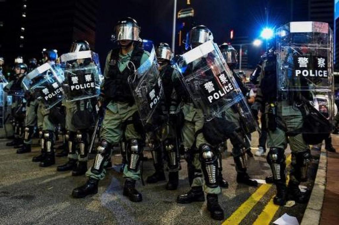 Rellen op vijfde verjaardag "paraplubeweging" in Hongkong