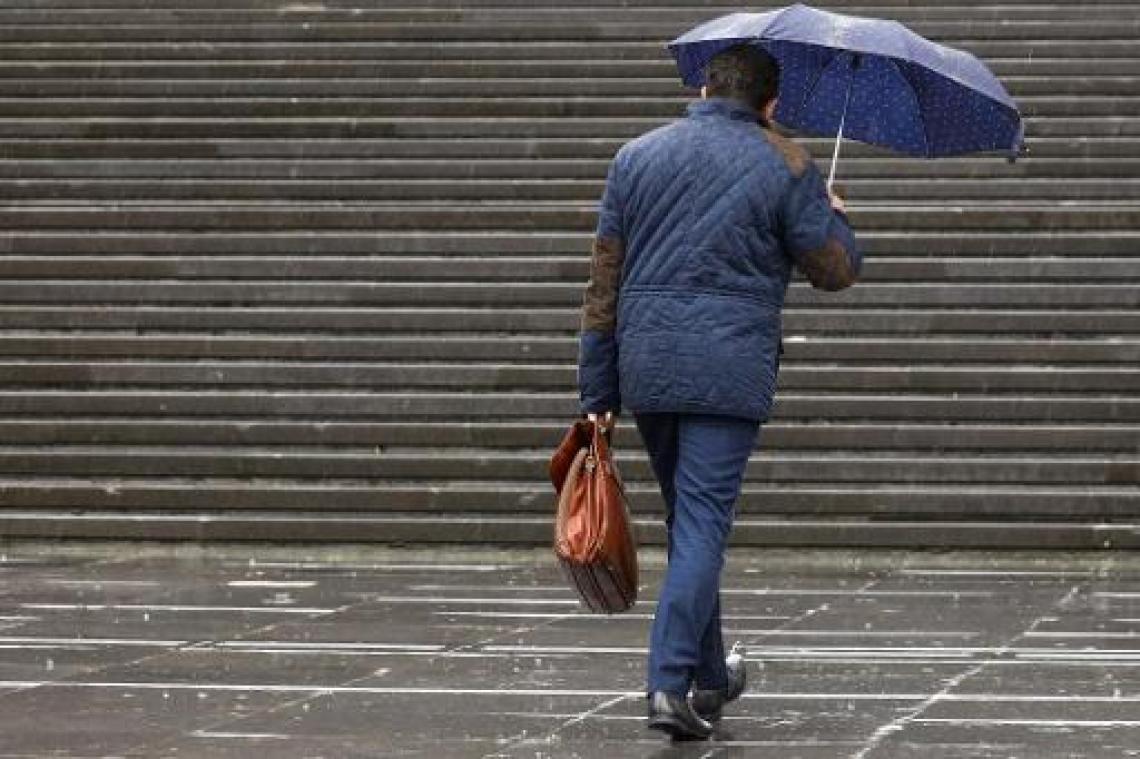 Vandaag hele dag regen, morgen grotendeels droog