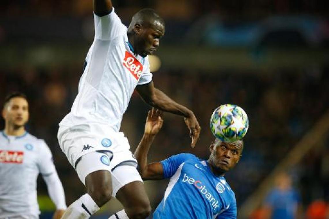 Strijdend Racing Genk knokt zich naar verdiend gelijkspel tegen Napoli