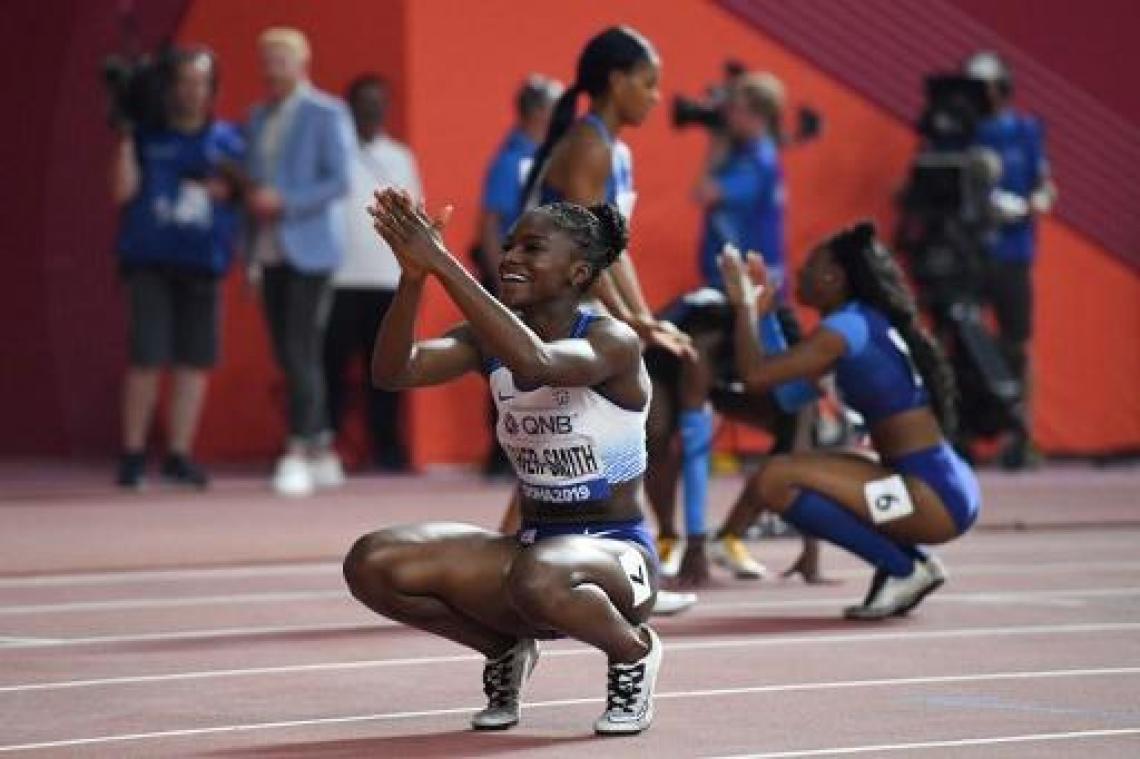WK atletiek - Britse Asher-Smith snelt op 200 meter naar goud