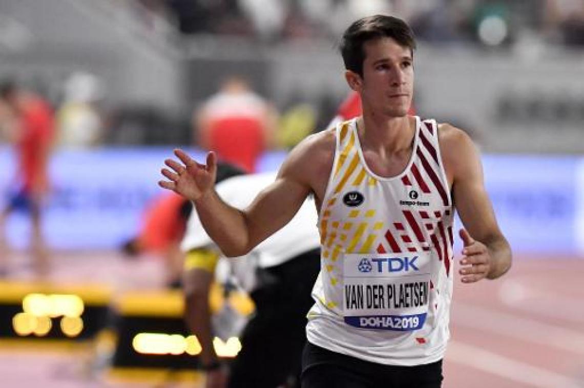 WK atletiek - Thomas Van der Plaetsen sluit eerste dag tienkamp na 400m pas als 19e af