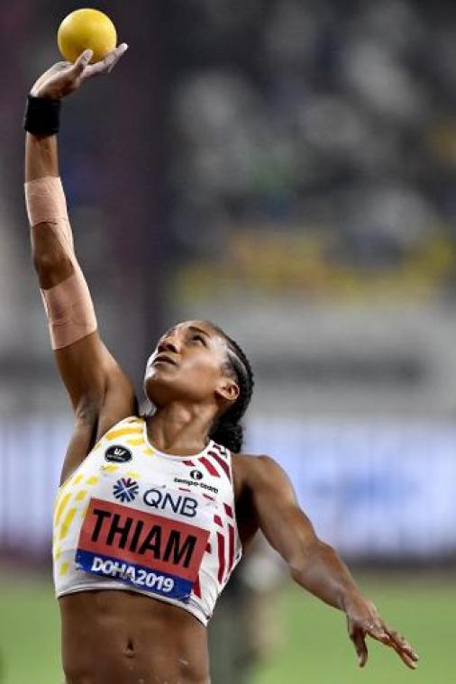 WK atletiek - Nafi Thiam eindigt dag 1 op 2e plaats: "verspringen en speerwerpen worden beslissend"