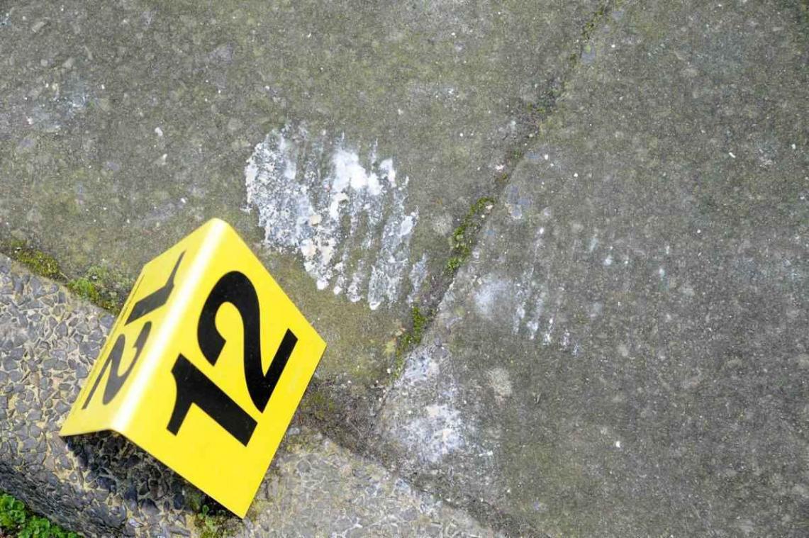Dief laat voetspoor achter voor politie