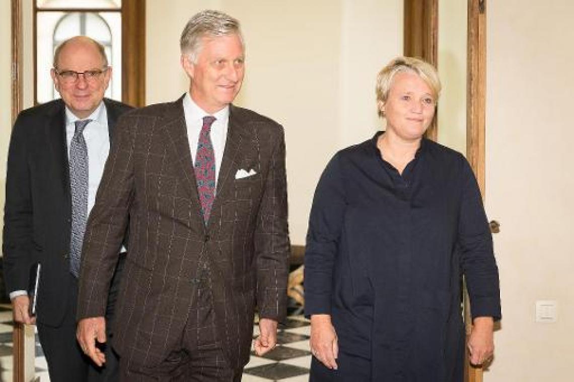 Nathalie Muylle heeft eed afgelegd bij de koning