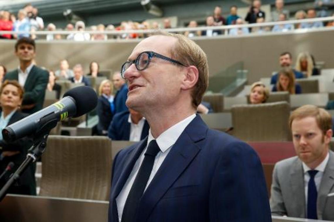 Arnout Coel opvolger van Vlaams Onderwijsminister Ben Weyts in Vlaams parlement