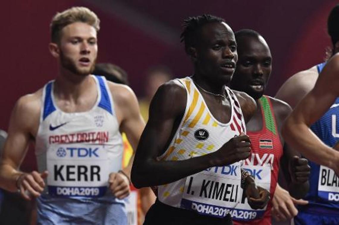 WK atletiek - Isaac Kimeli plaatst zich voor de halve finales van de 1.500m, Ismaël Debjani niet