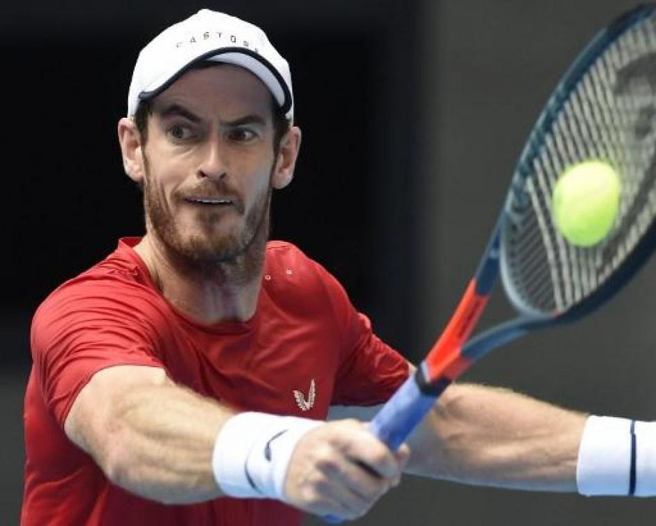 Andy Murray is niet opgewassen tegen eerste reekshoofd Thiem