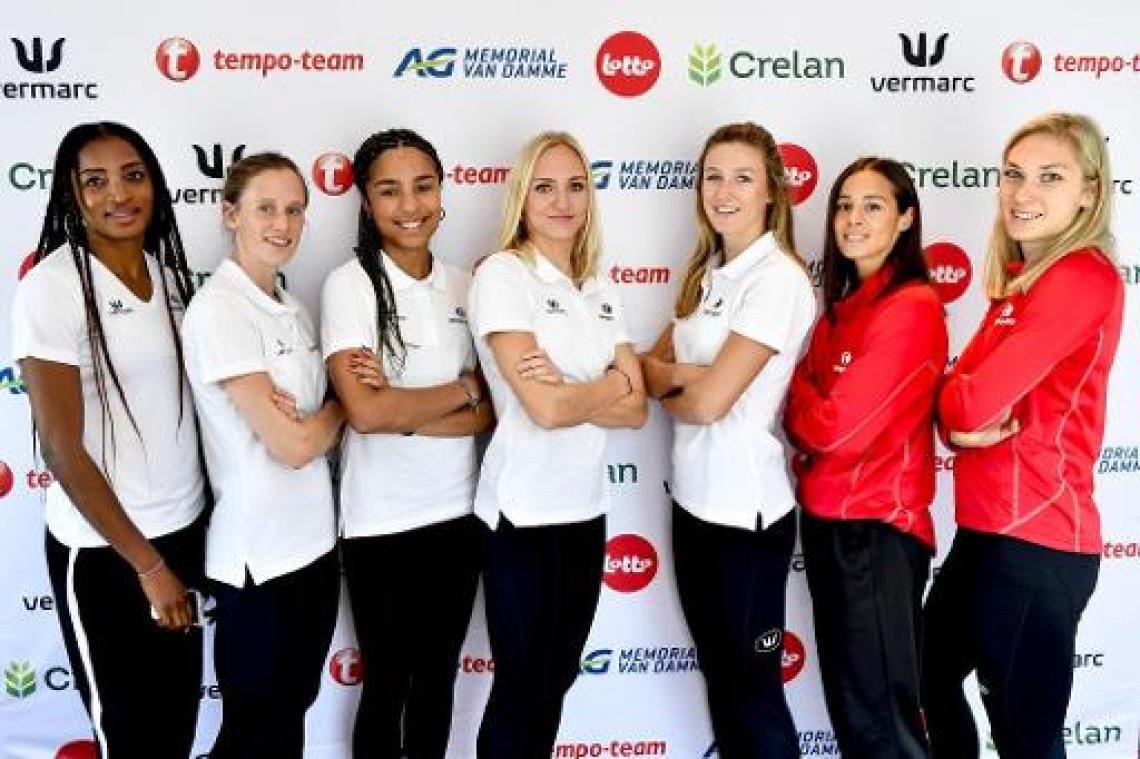 WK atletiek - Belgian Cheetahs lopen met Groot-Brittannië en VS in hun reeks