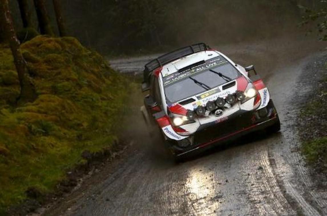 Rally van Wales - Tänak aan de leiding, Neuville zakt naar vierde plaats
