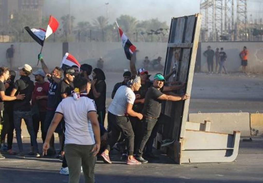 Protest Irak: al meer dan 73 doden en 3.000 gewonden sinds begin protestbeweging