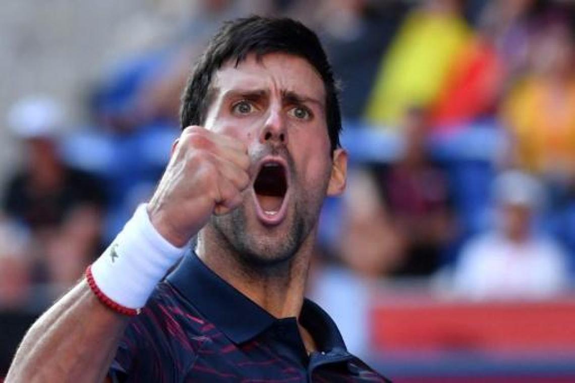 Djokovic houdt Goffin uit finale: "Dit was een uitstekende test voor mij"