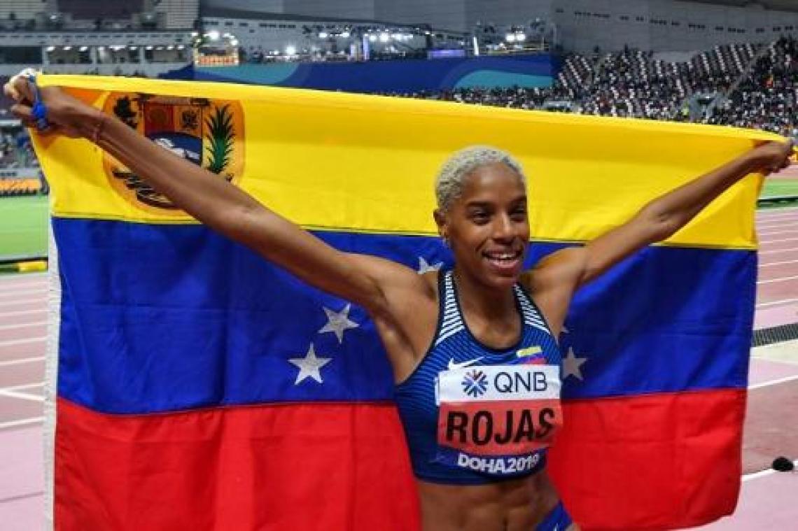 WK atletiek - Yulimar Rojas verlengt wereldtitel hink-stap-springen