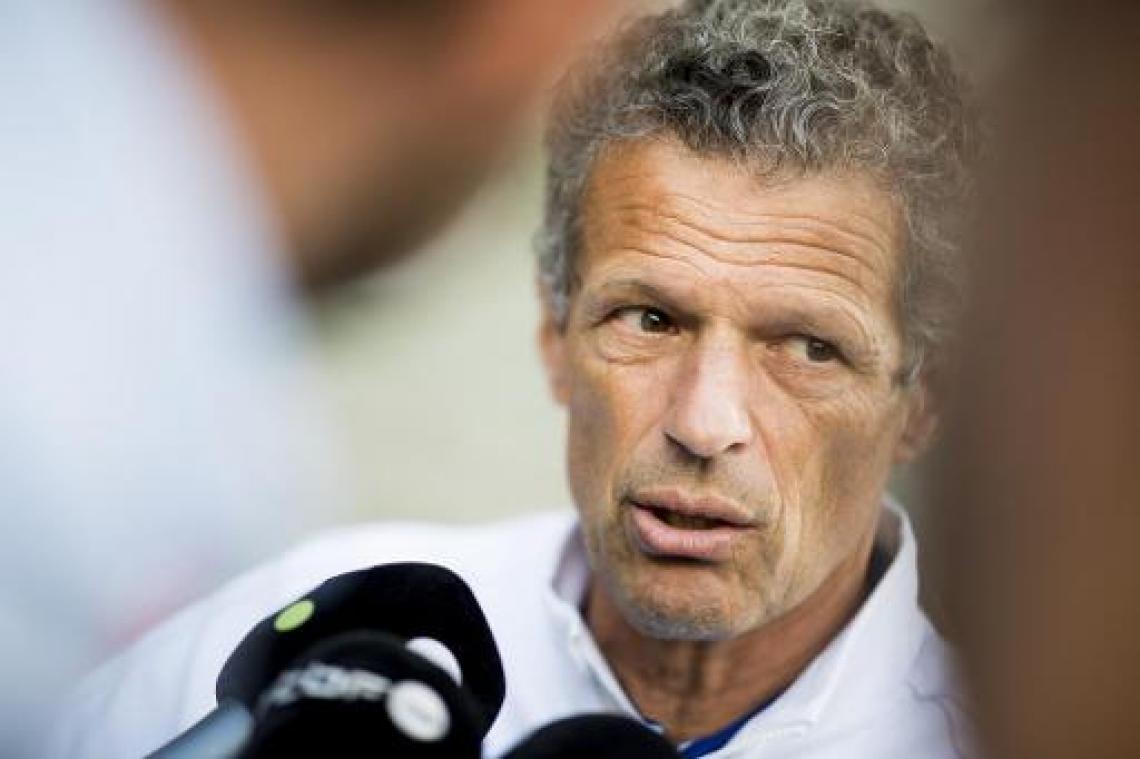 Jonathan Sacoor, Robin Vanderbemden, Dylan en Kevin Borlée lopen voor Tornados finale