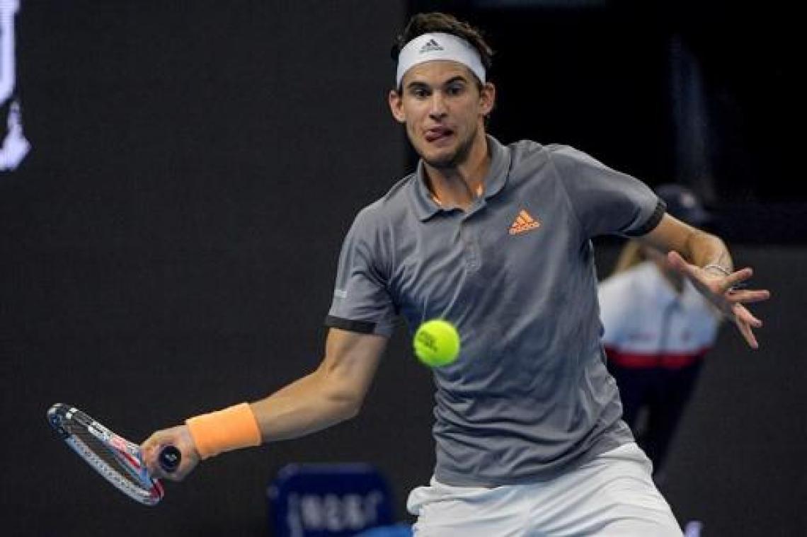 Thiem verovert eindzege na winst tegen Tsitsipas