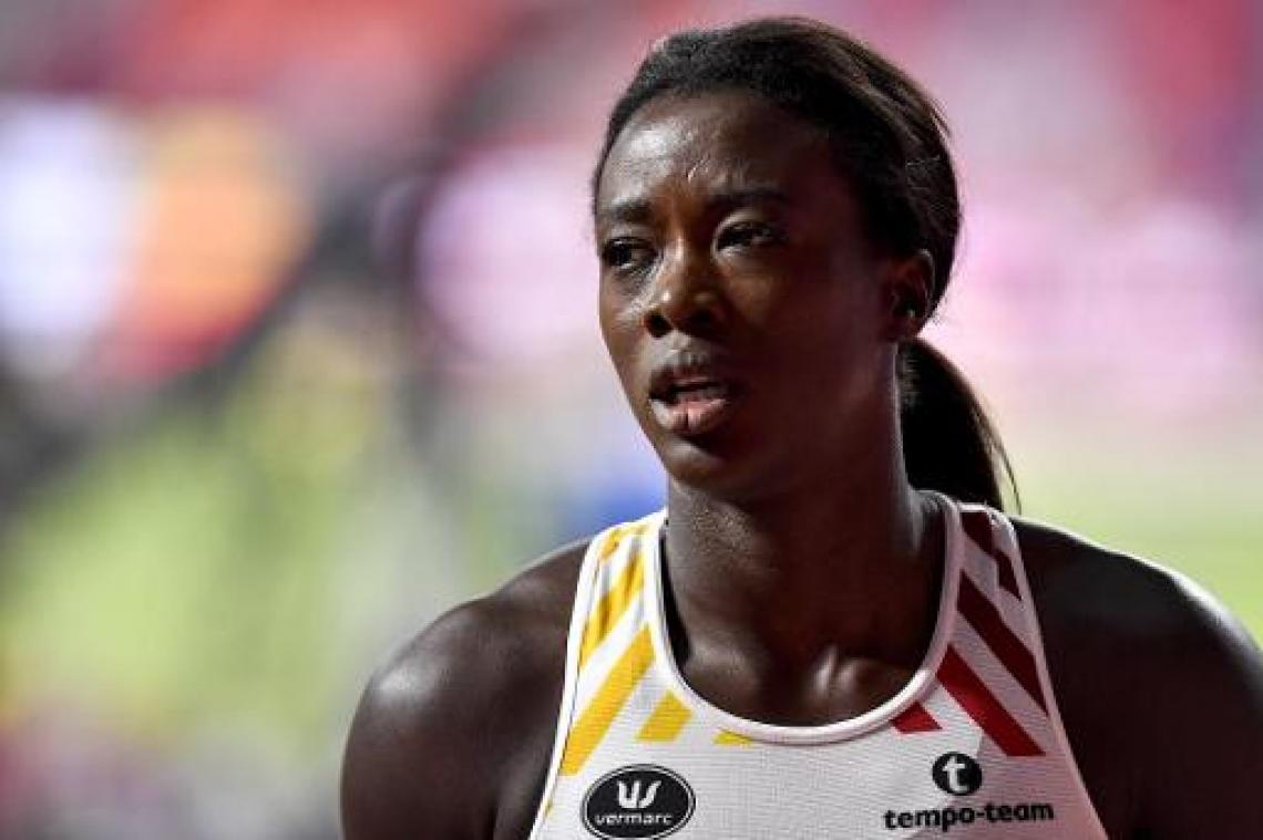 WK atletiek - Anne Zagré komt ten val in halve finales 100m horden