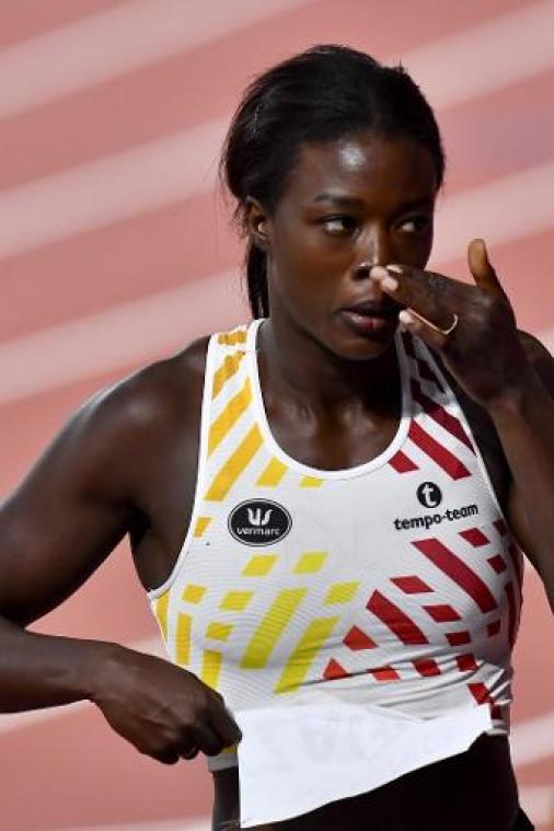 WK atletiek - Anne Zagré na val in halve finales: "Jammer, ik was goed"
