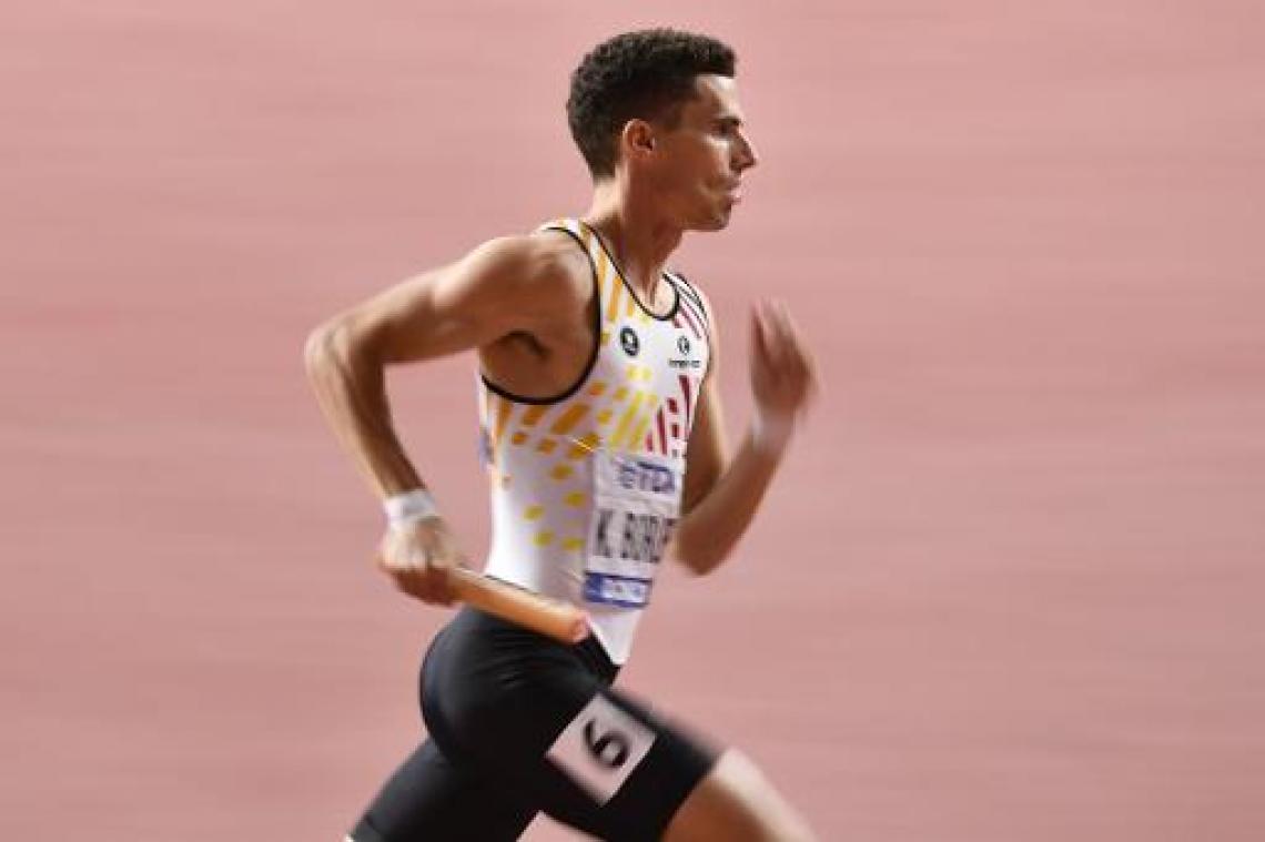 WK atletiek - Belgian Tornados veroveren brons in finale 4x400m