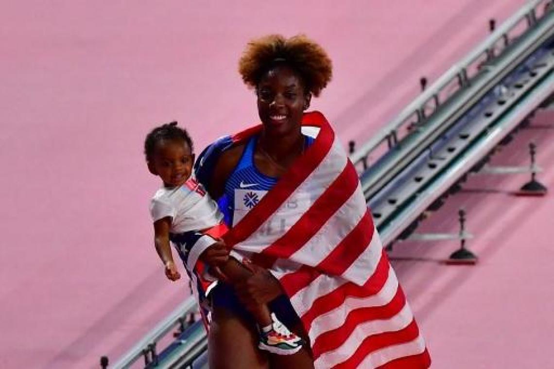 WK atletiek - Nia Ali verovert wereldtitel 100m horden