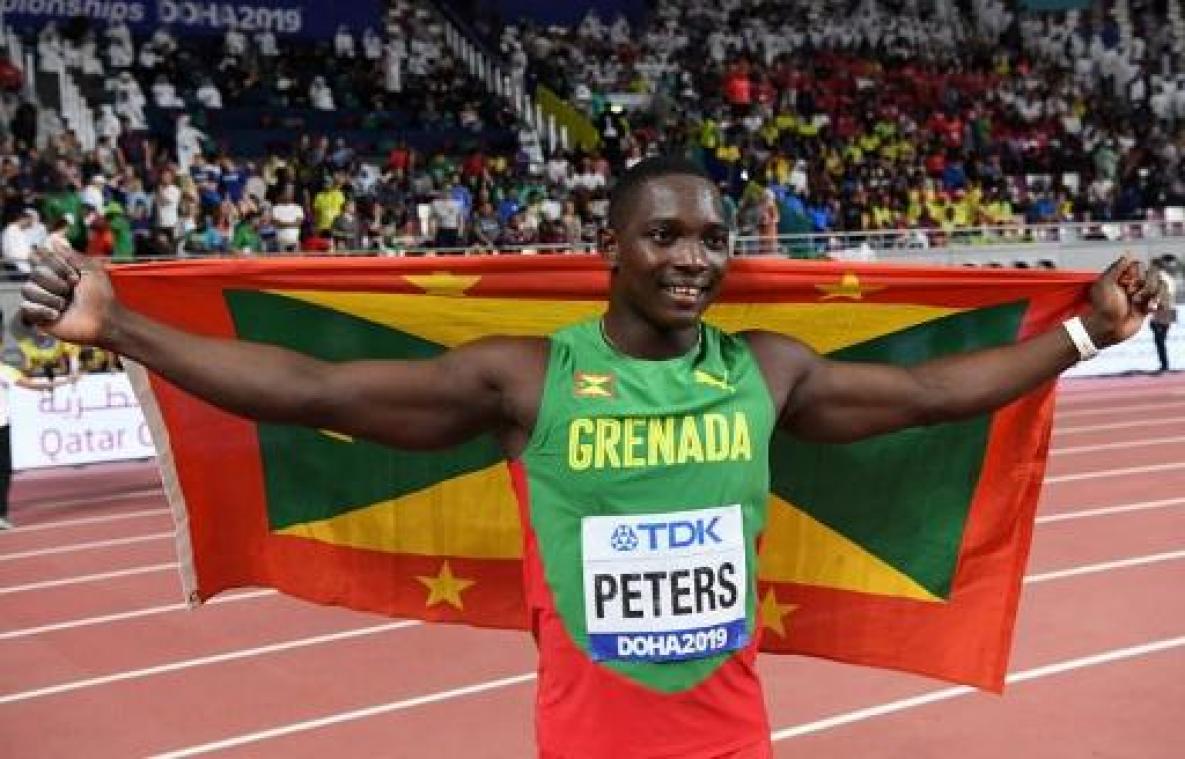 WK atletiek - Anderson Peters pakt goud in speerwerpen