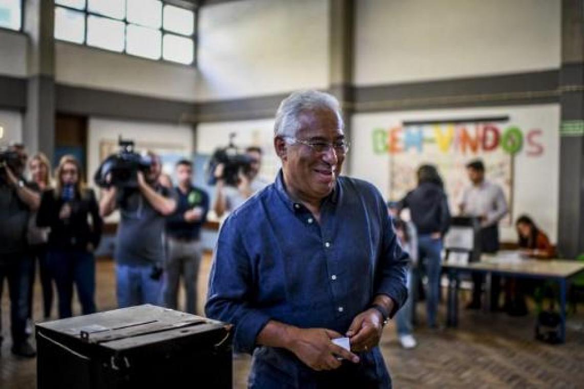 Verkiezingen Portugal - Socialisten winnen parlementsverkiezingen, maar halen geen meerderheid