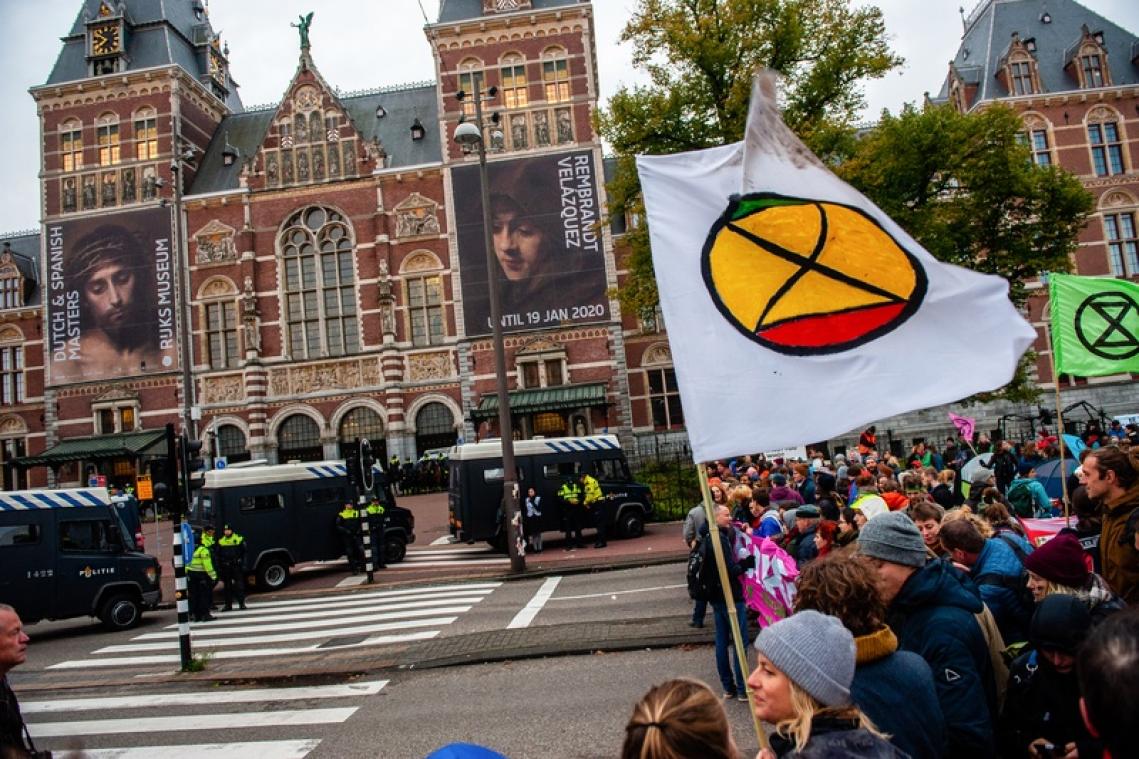 Meteen arrestaties bij start "internationale rebellie" voor klimaat