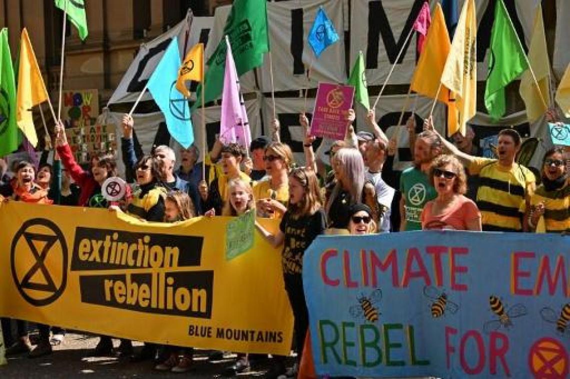 Klimaatactivisten zetten acties wereldwijd voort