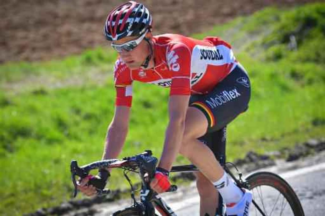 Tim Wellens niet tevreden met zijn koers en zijn resultaat