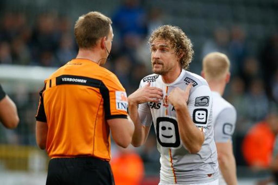 Swinkels (KV Mechelen) is twee wedstrijden geschorst