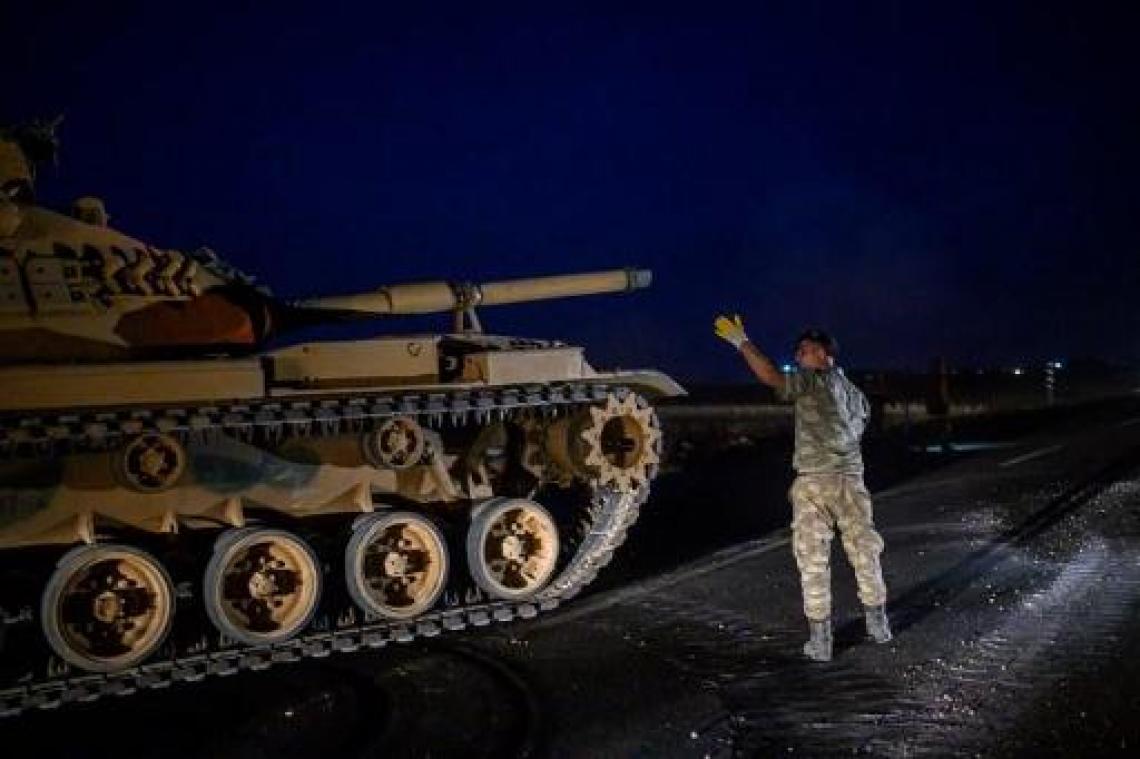 Turkse troepen hebben grens in noordoosten Syrië overgestoken