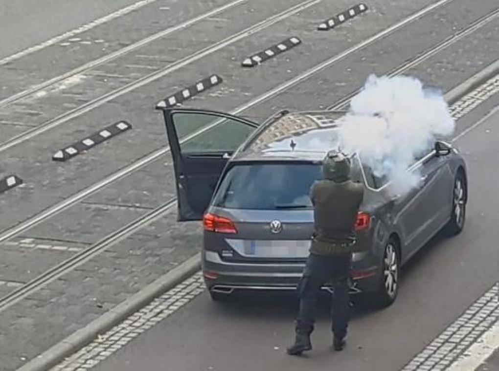 "Dader schietpartij Halle handelde alleen"