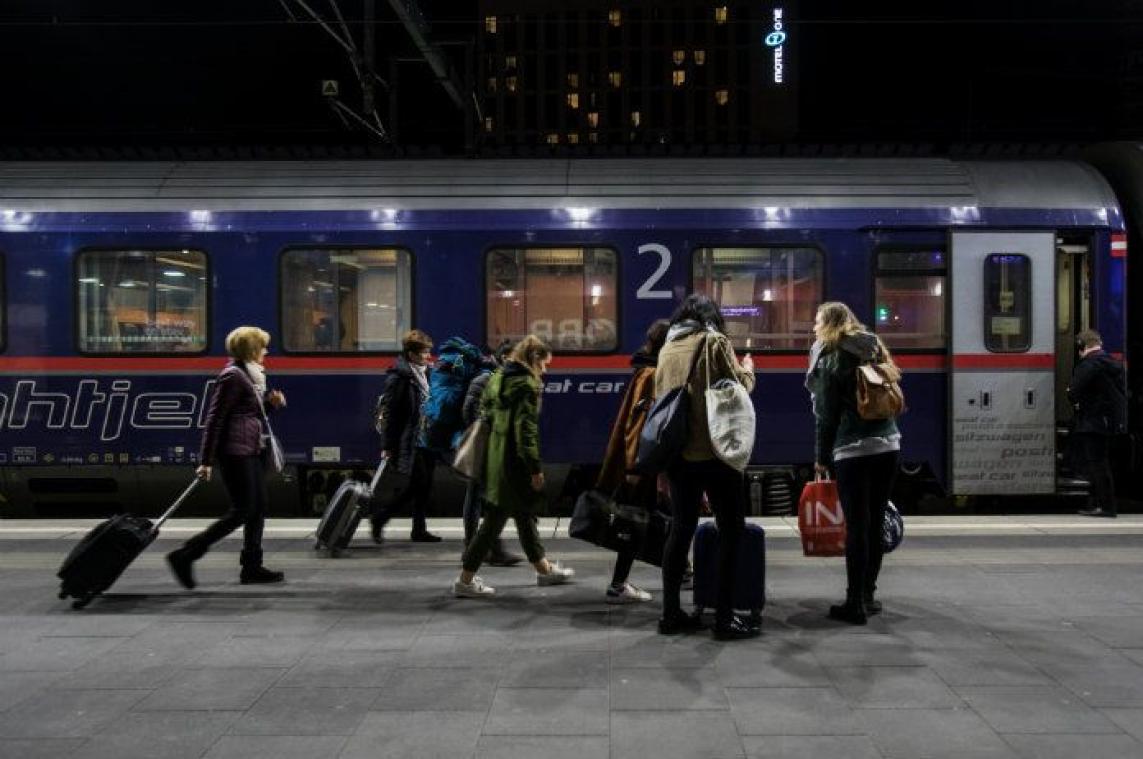 Na Brussel ook nachttrein van Amsterdam naar Wenen