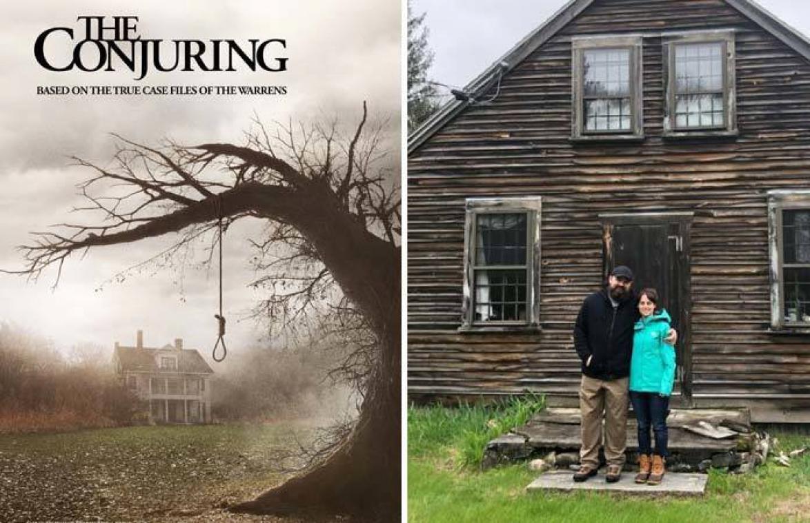 Koppel dat woont in huis waar 'The Conjuring' op gebaseerd is, maakt vreemde dingen mee