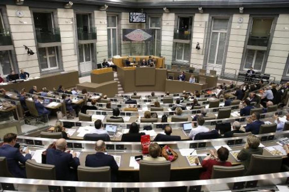 Iedereen blijft zitten waar hij zit in het Vlaams Parlement