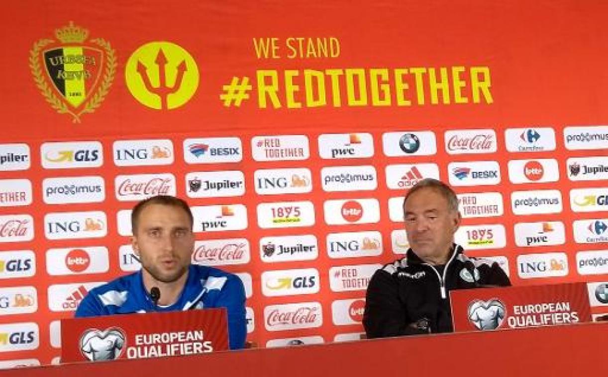 Rode Duivels - "Waren niet meer dan een sparringpartner voor België"