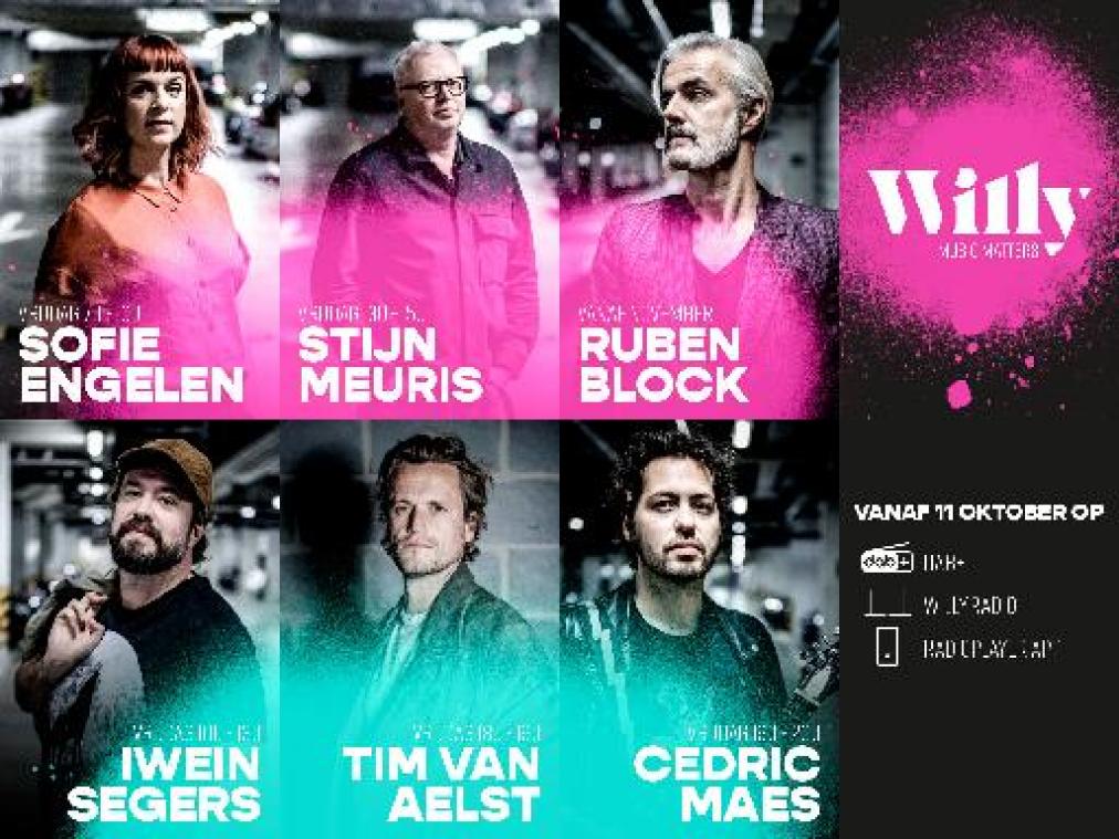 Nieuwe digitale rockzender Willy schiet op 11 oktober uit startblokken