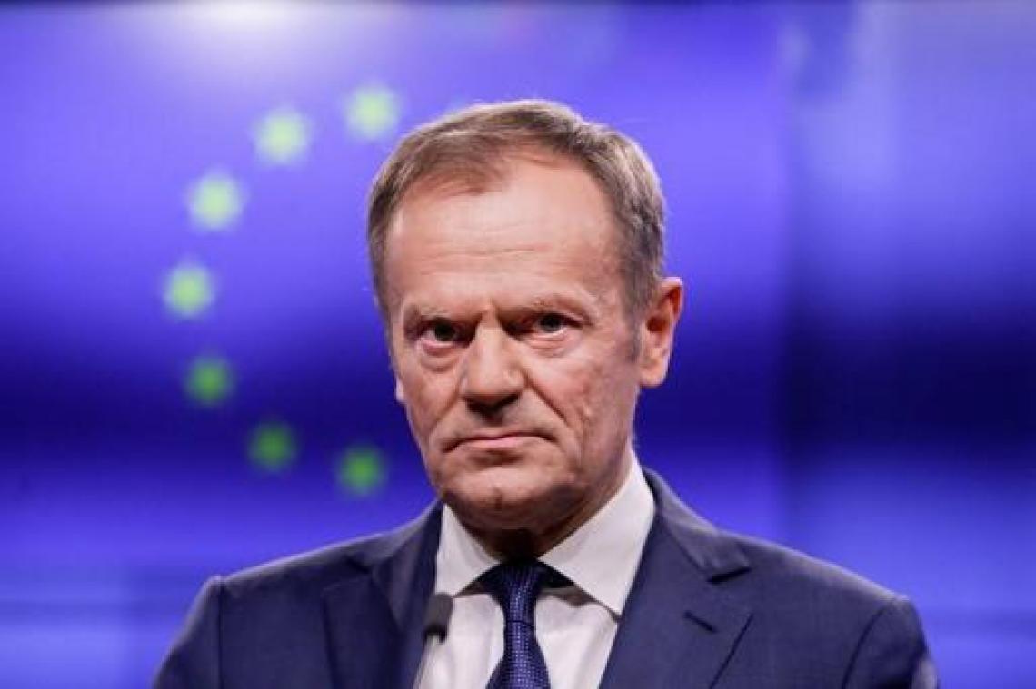 Tusk: Nog geen werkbaar brexitvoorstel van de Britten, maar "beloftevolle signalen" uit Ierland