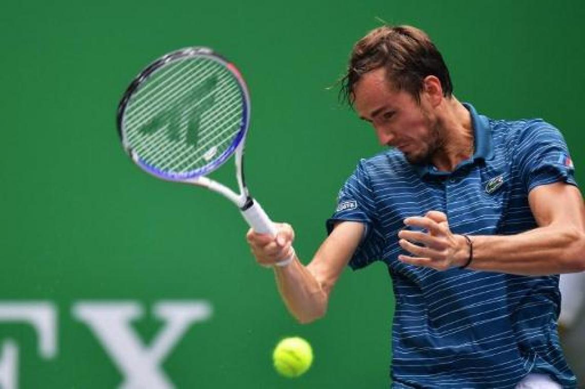 Medvedev naar zesde opeenvolgende finale