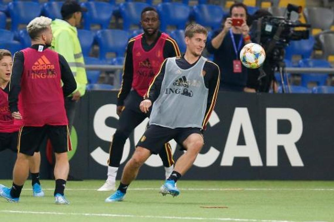 Martinez geeft Praet en Batshuayi een basisplaats tegen Kazachstan