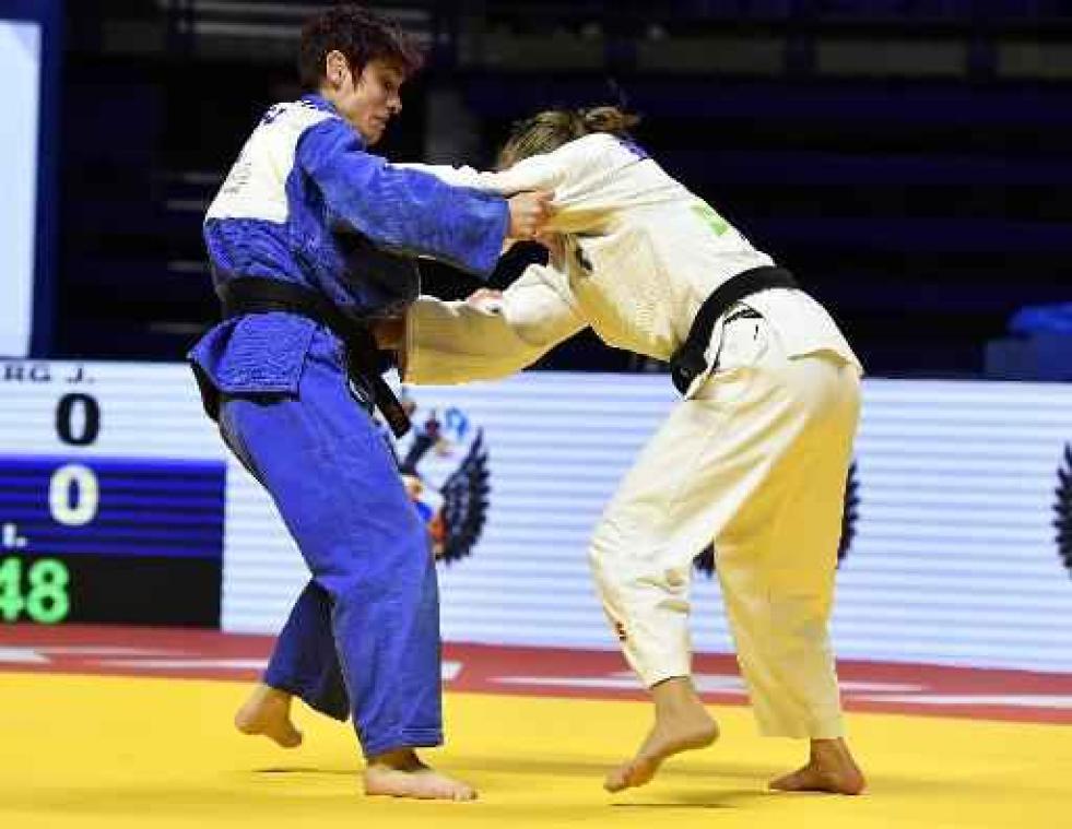 Ilse Heylen en Senne Wyns meteen uitgeschakeld op EK judo
