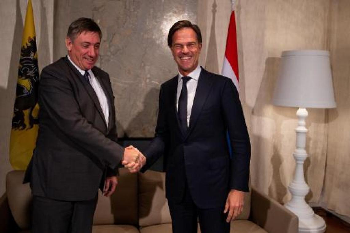 Niet toevallig is bezoek aan Rutte eerste buitenlandse trip van minister-president Jambon