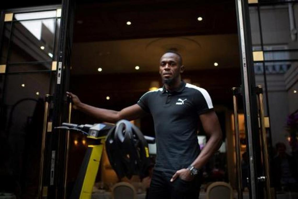 Usain Bolt te gast bij opening olympisch stadion in Tokio