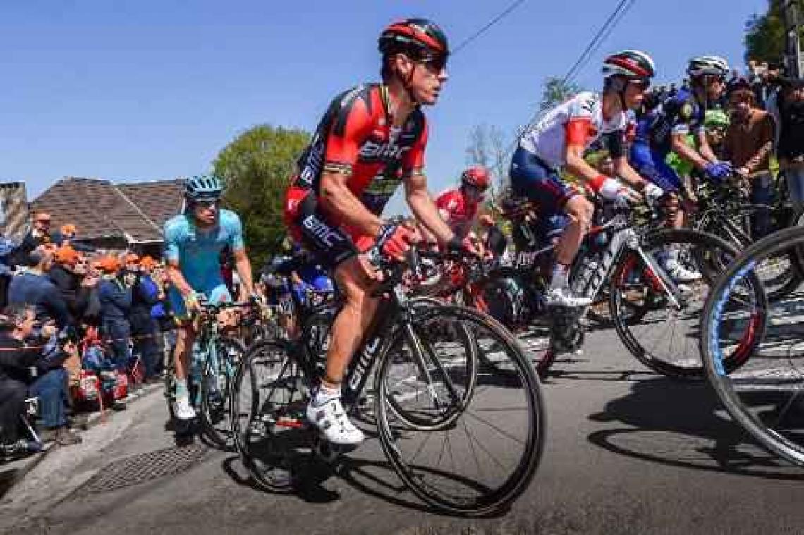 Geen Philippe Gilbert aan de start van Luik-Bastenaken-Luik zondag