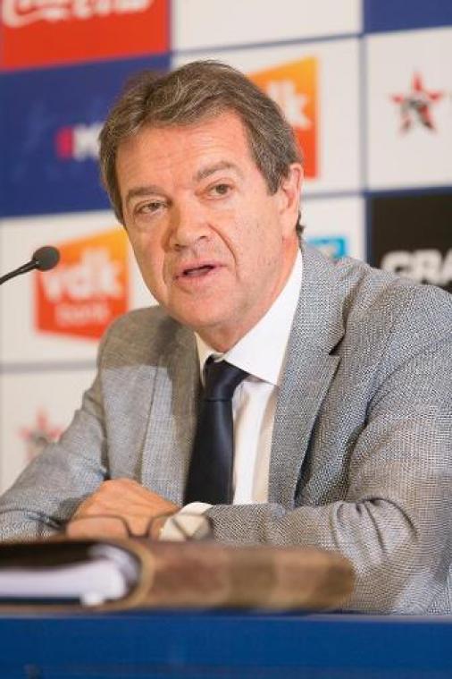 AA Gent-manager Michel Louwagie vandaag verhoord