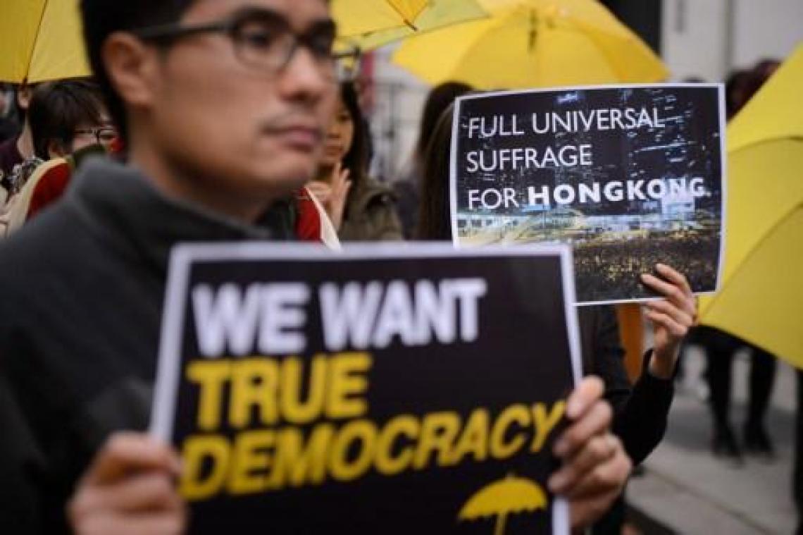 Het volk van Hongkong genomineerd voor Nobelprijs voor de Vrede van 2020