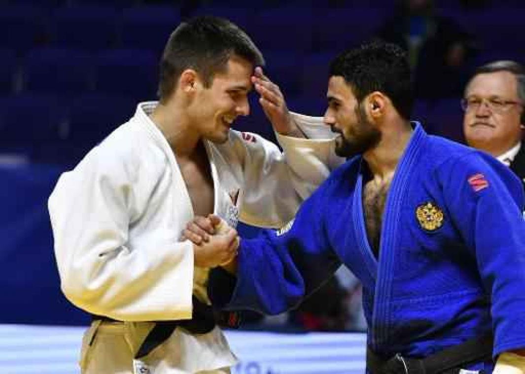 Kenneth Van Gansbeke strandt op zevende plaats op EK judo