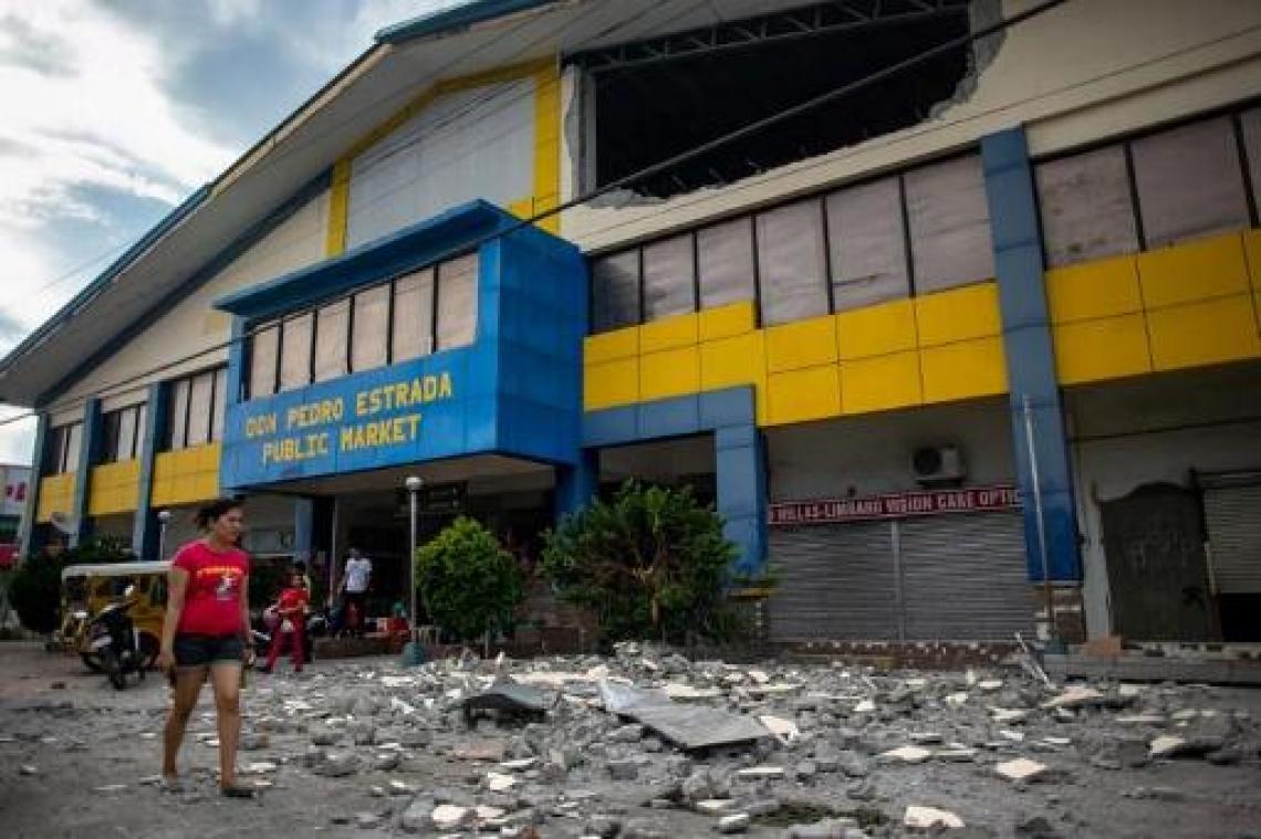 Vijf doden na aardbeving in Filipijnse regio Mindanao