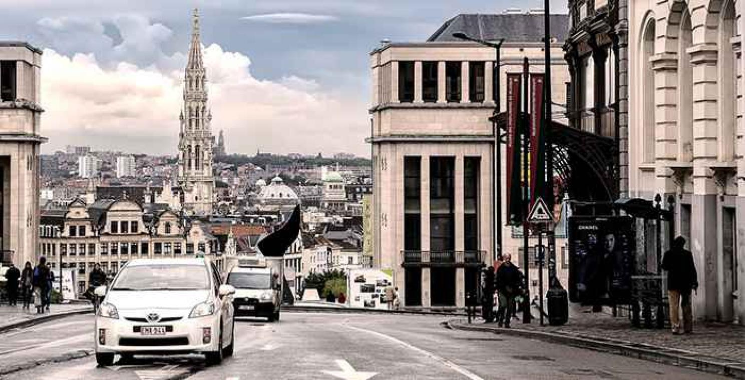 Het titanenwerk in Brussel